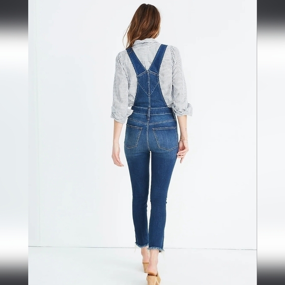 MADEWELL Roadtripper Overalls in Brodie Wash Sz Small - Picture 3 of 13